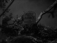 Gary Crosby's tombstone in The Twilight Zone: Come Wander With Me