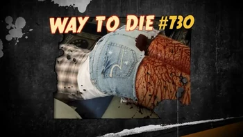 Anne McDaniels' death in 1000 Ways to Die: Dirt Nap