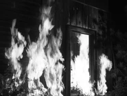 The fire that killed both Claudia Bryar and Robert Boon in The Twilight Zone: Mute