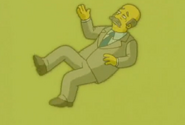 Dr. Phil McGraw's animated death in The Simpsons: Treehouse of Horror XVII