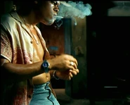 Babu Santana before his offscreen death