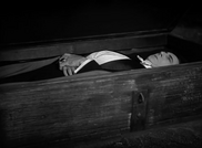 Bela Lugosi moments before his death in Dracula