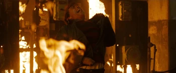 Jackie Earle Haley's first death in A Nightmare on Elm Street