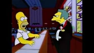 Hank Azaria’s animated ghost character (right) in The Simpsons: Treehouse of Horror V