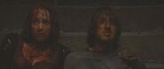 Fran Kranz (right) and Kristen Connolly (left) before their deaths in The Cabin in the Woods