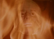 Christopher Lee's death (dummy) in Count Dracula