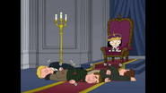 Jason Segel's animated death in Family Guy: Peter's Progress