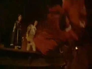 Tim Curry's presumed death in The Three Musketeers