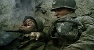Corey Johnson left with Tom Hanks, in Saving Private Ryan