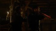 Burn Gorman (right with Kit Harington) in Game of Thrones: First of His Name