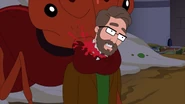 Ted Danson's animated death in American Dad: The Shrink