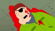 Daran Norris’ animated death in American Dad: Minstrel Krumpus