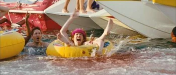 Bonnie Morgan in Piranha 3D
