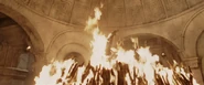 John Noble's death in The Lord of the Rings: The Return of the King
