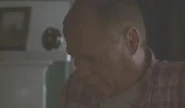 Daniel von Bargen before his off-screen death in Thinner