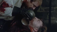 Alan Bates (below) in Hamlet