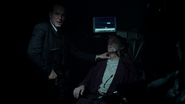 Brad Dourif (with Brett Dalton) in Marvel's Agents of S.H.I.E.L.D.: End of the Beginning