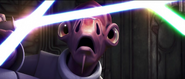 Tom Kenny's animated death in 'Star Wars: The Clone Wars: Lair of Grievous'