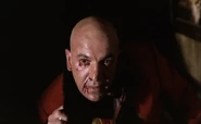 Telly Savalas just before his death in Horror Express