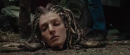 Uma Thurman's severed head in Percy Jackson & the Olympians: The Lightning Thief