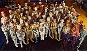 El elenco de Alegría.