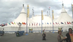 Funambule de gira con Varekai, 2009.