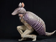 Marioneta de Armadillo.