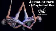 True Chemistry in a Duo Aerial Straps Act A Day in The Life of OVO Backstage Cirque du Soleil