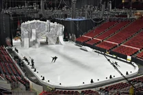 Escenario de Crystal dentro de la arena.