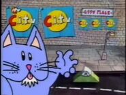 every time abacat see's a car. one of his fingers comes up