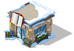 Book Store with snow top