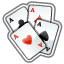 Poker cards icon