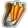 Harvest carrots icon