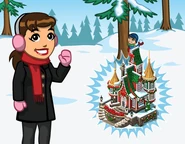 Give Santa a home away from home with Claus Castle! Only for a limited time!