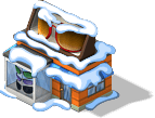 Sunglasses Store with snow top