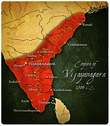 Vijayanagara Empire, Overview, Administration and Map - Video & Lesson  Transcript