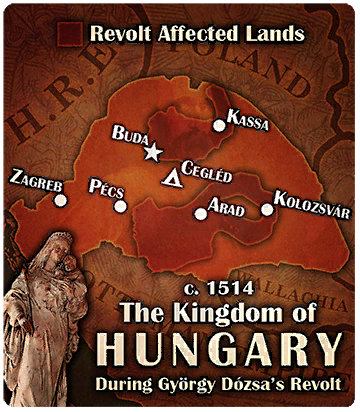 Territories of Hungary and Vojvodina in the Central and Southern