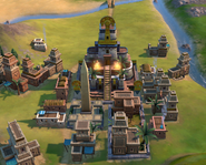 The Incan capital in the Medieval Era