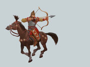 Civ6 Saka Horse archer concept art