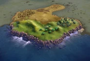 Cliffs in-game (Civ6).png (1.77 MB) Some Cliffs, as seen in-game