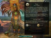 Pacal Loading Screen (Civ5)