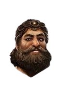 Xerxes (Achaemenid) head portrait (happy)