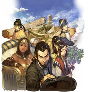 Key art for the Japanese release of Civilization Revolution 2 Plus
