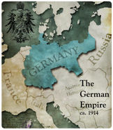 Map of German Empire