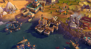 The Venetian Arsenal, as seen in-game