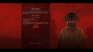 Dread Pirates Leader loadscreen (Civ6)