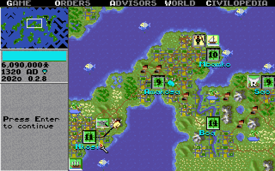 Earth (map) (Civ1), Civilization Wiki