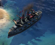 Mikasa in-game, Meiji Japan's unique military unit