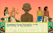 Gandhi in the DOS version.