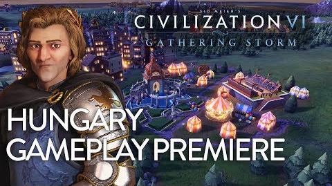 Civilization VI- Gathering Storm - Hungary Gameplay Premiere (Dev Livestream)